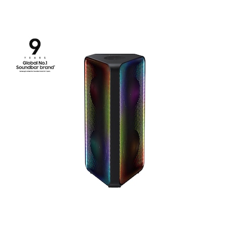 Almo Giga System 160W Bi-Directional Weather-Resistant Soundbar with LED Lighting, Bluetooth, and USB MX-ST40B